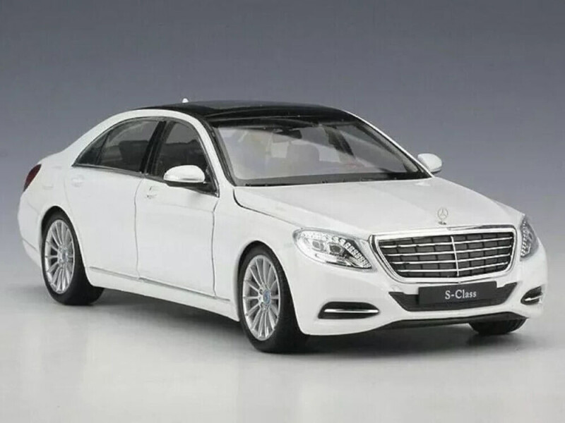 Welly Mercedes-Benz S-Class 1:24 bílý